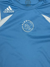 Load image into Gallery viewer, vintage babyblue Adidas Ajax Amsterdam trainingjersey {M}
