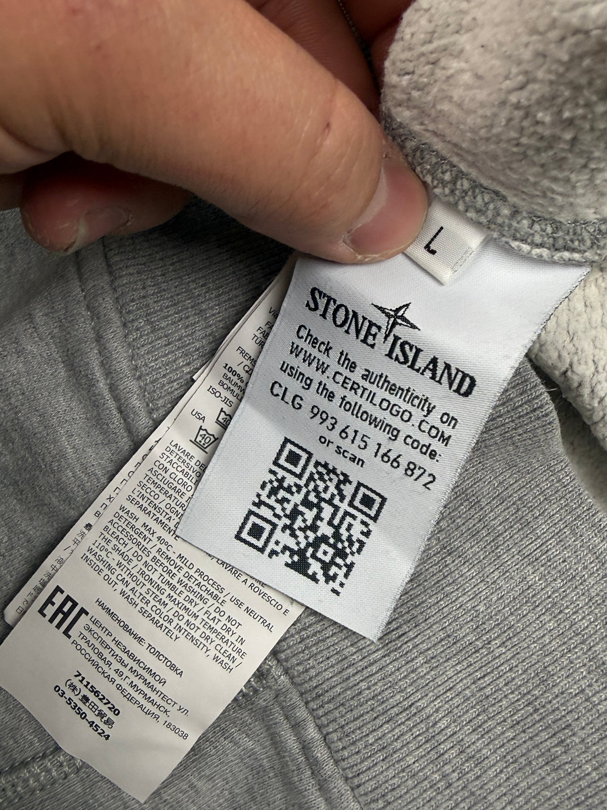vintage Stone Island sweater {L}