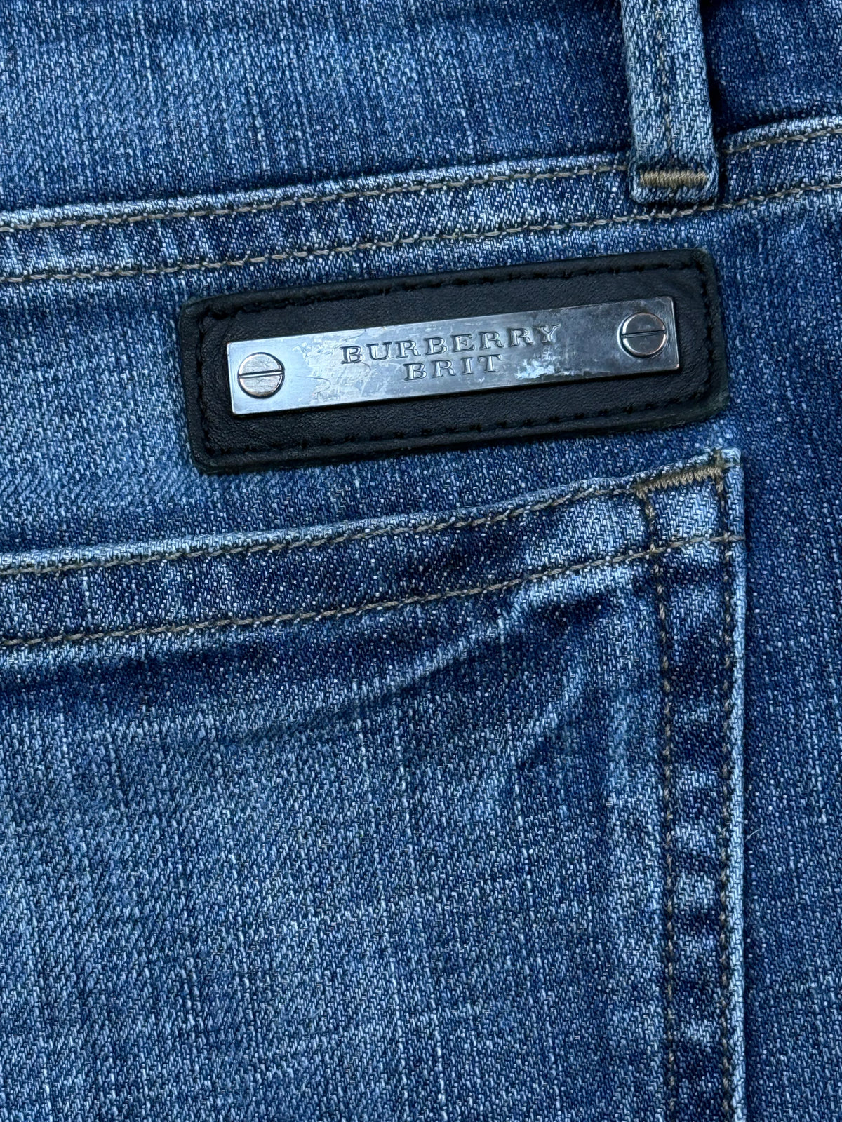 vintage Burberry jeans {S}