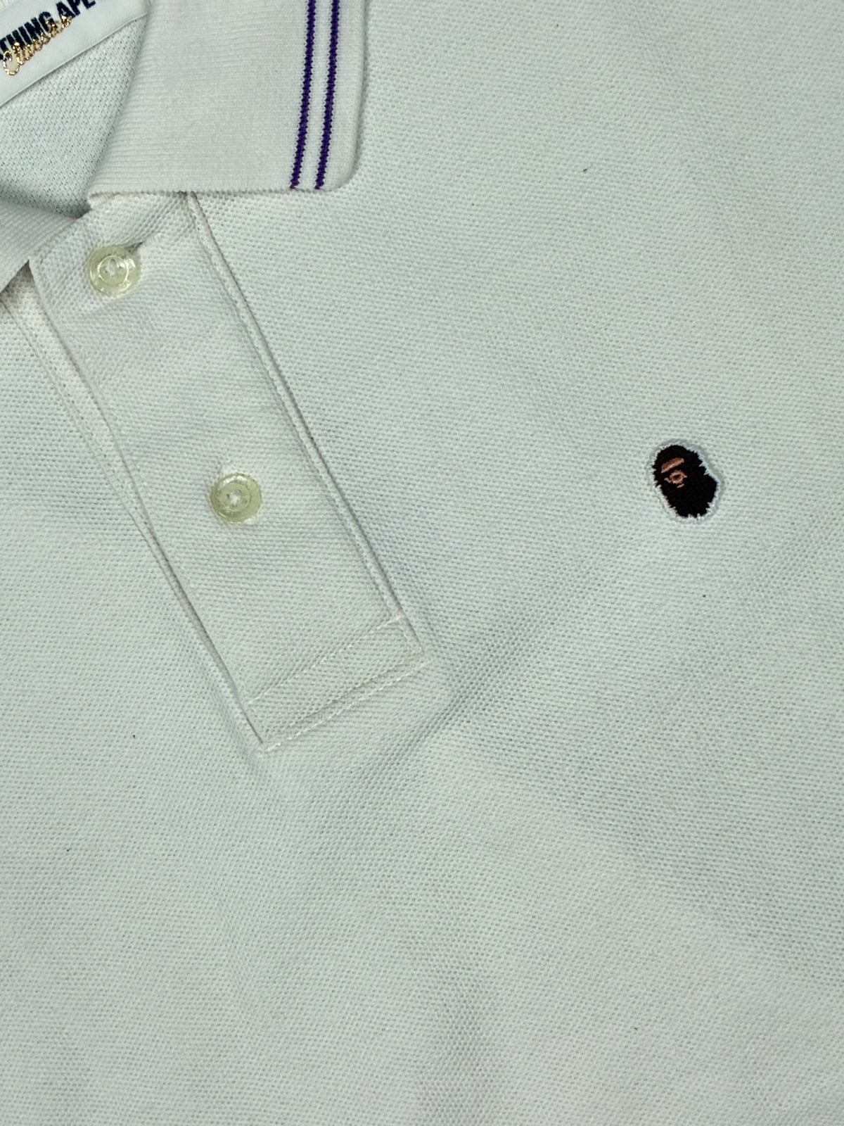 vintage BAPE a bathing ape polo {M}