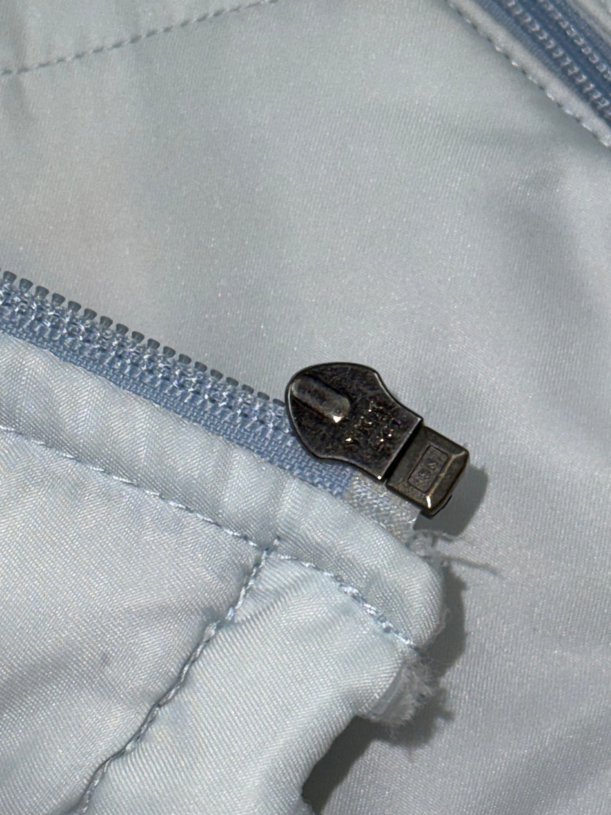 vintage babyblue Burberry vest
