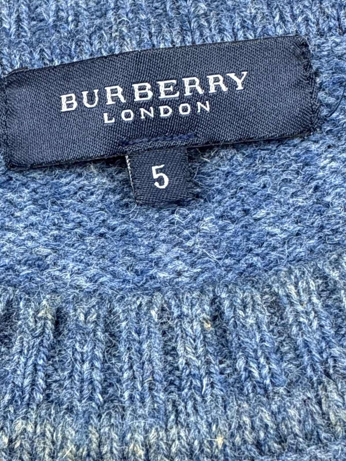 vintage Burberry knittedsweater {M}