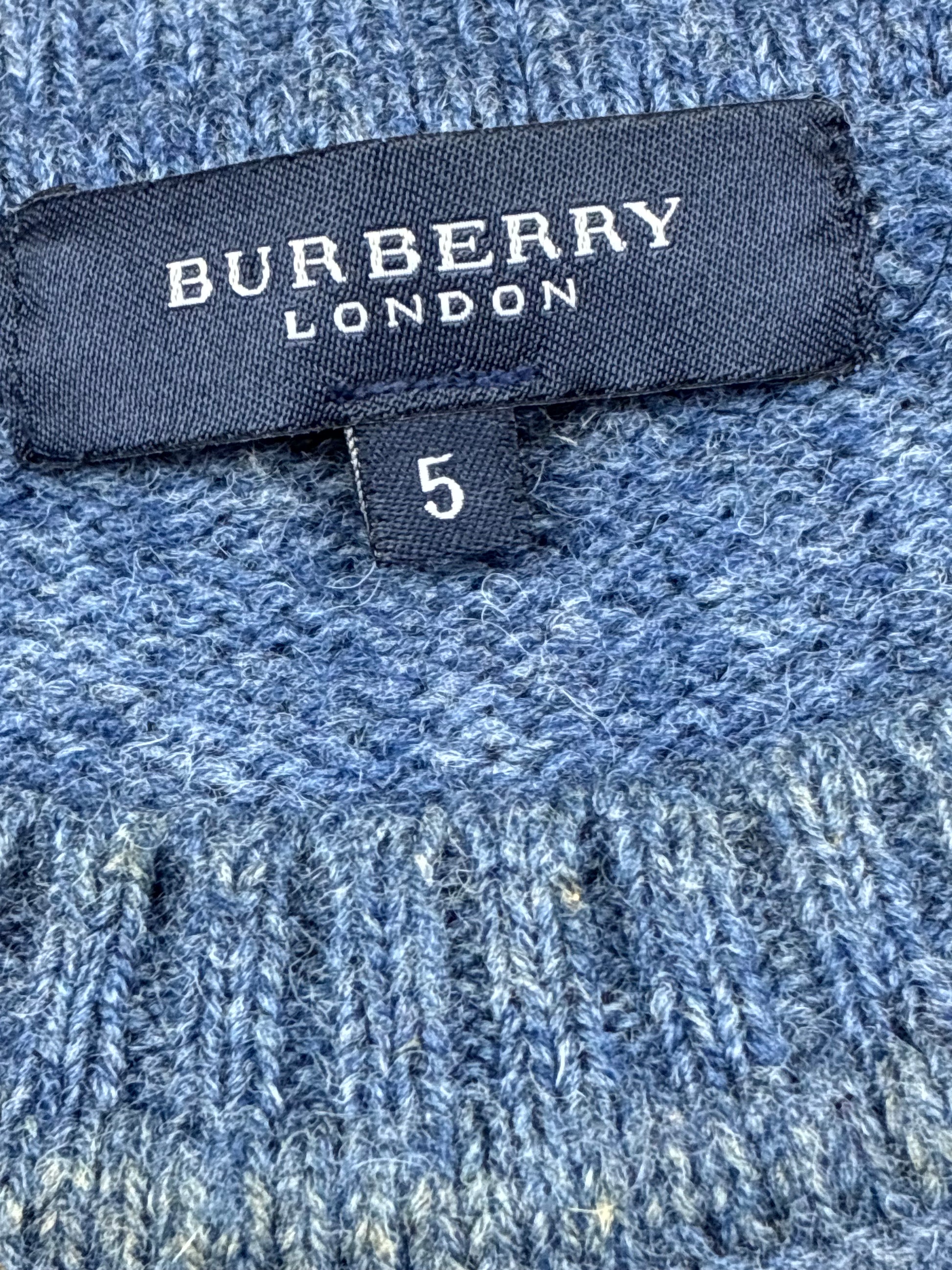 vintage Burberry knittedsweater {M}