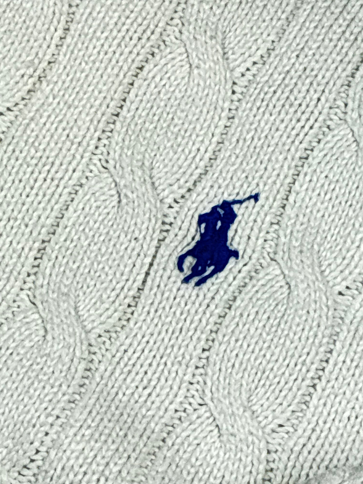 white Polo Ralph Lauren knittedsweater {XL}