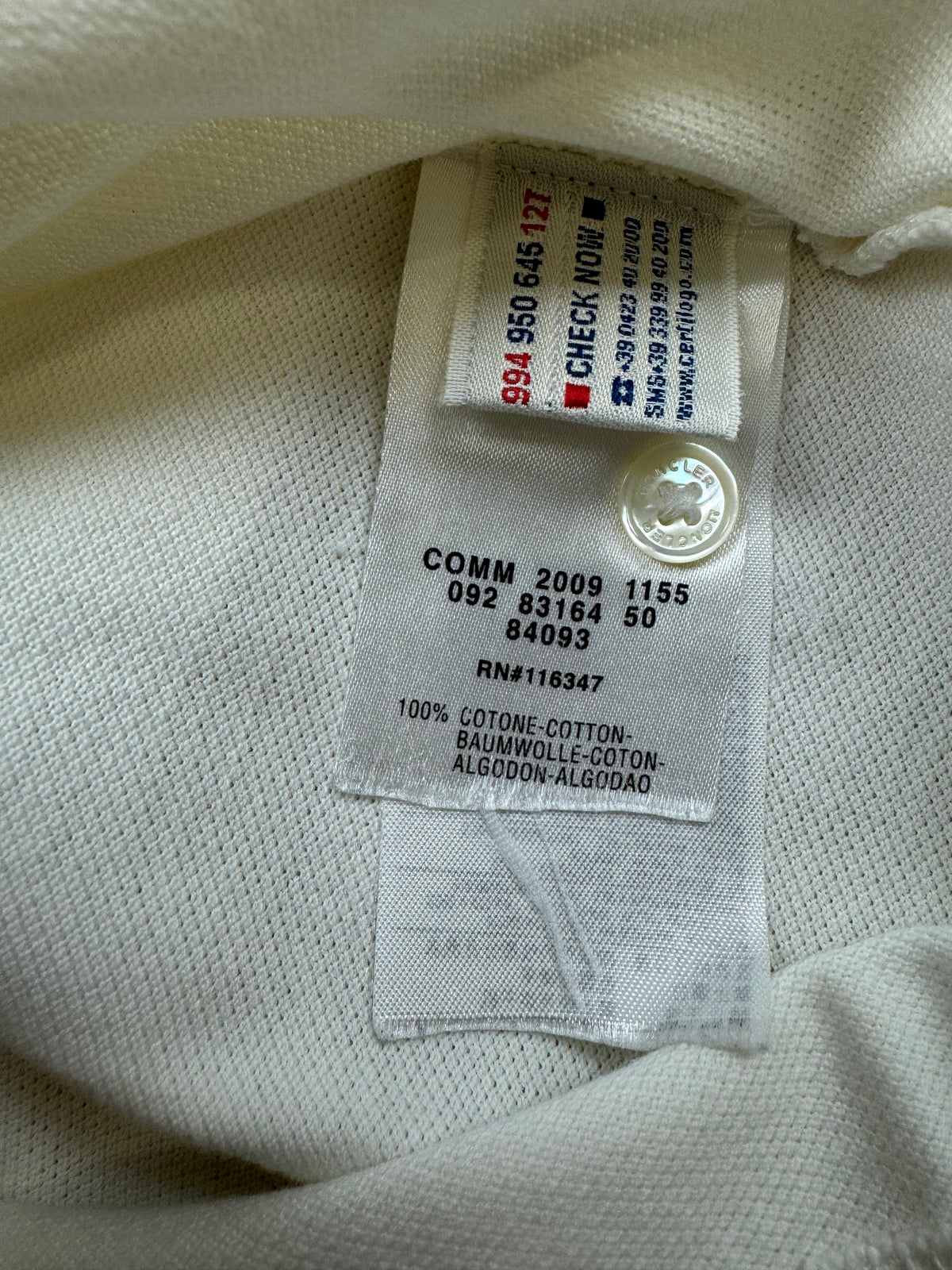 vintage Moncler polo {S}