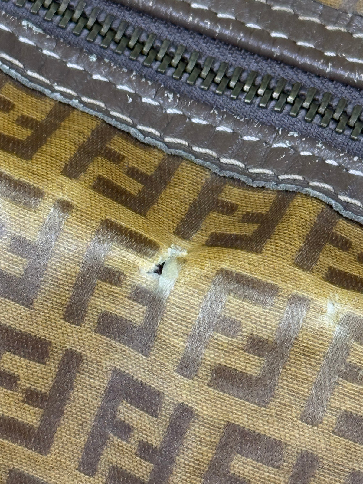 vintage Fendi duffle bag