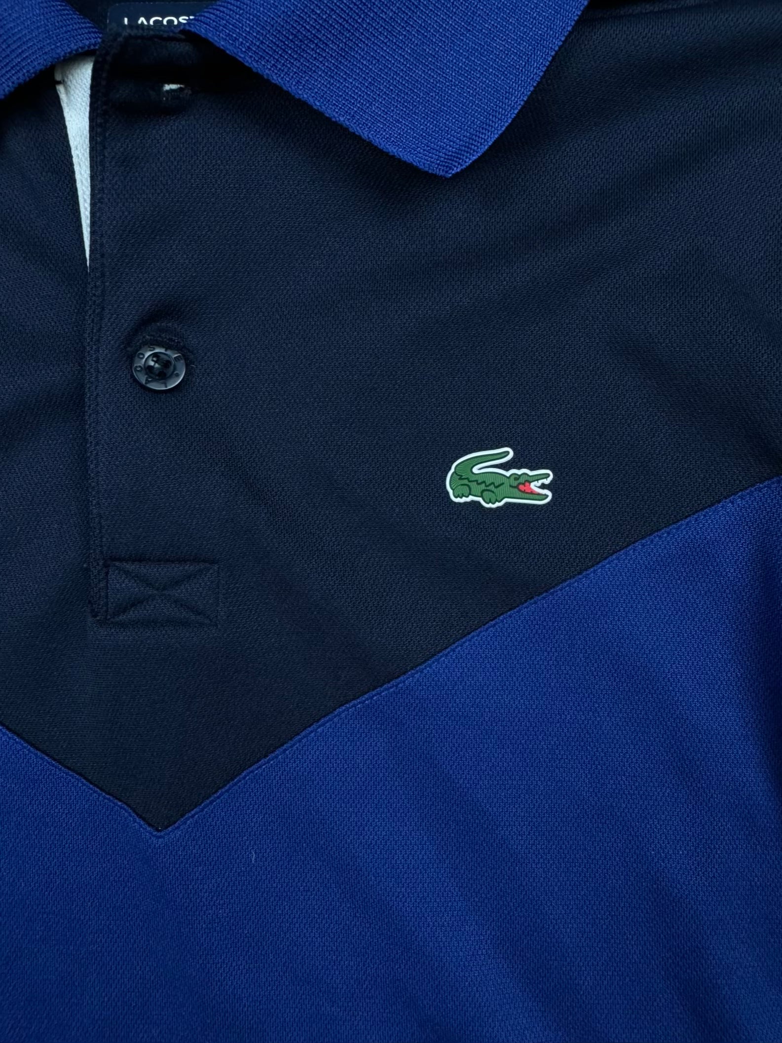 navyblue Lacoste polo {XS}