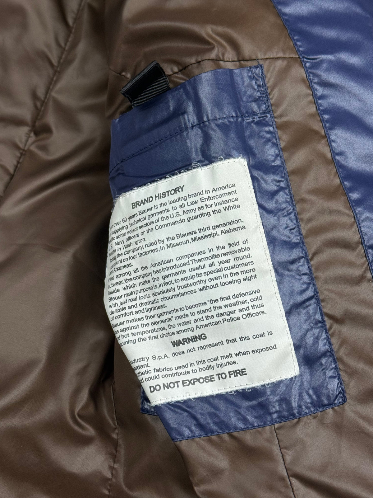vintage Blauer winterjacket {S}