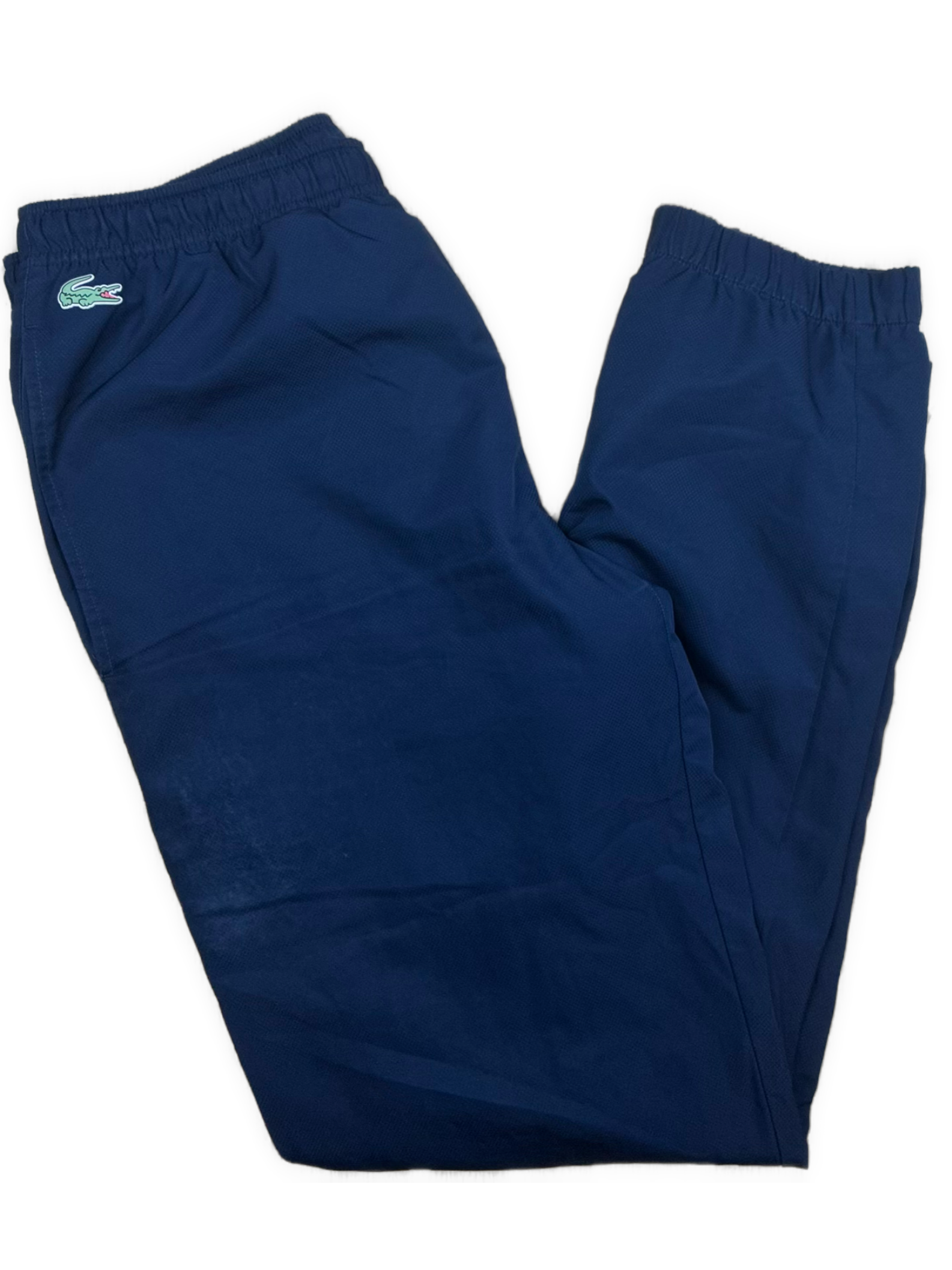 navyblue Lacoste trackpants {M}