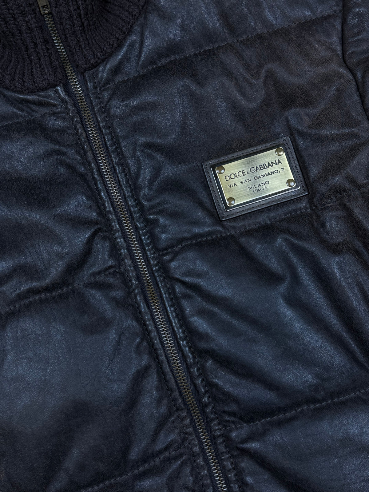 vintage brown Dolce & Gabbana winterjacket