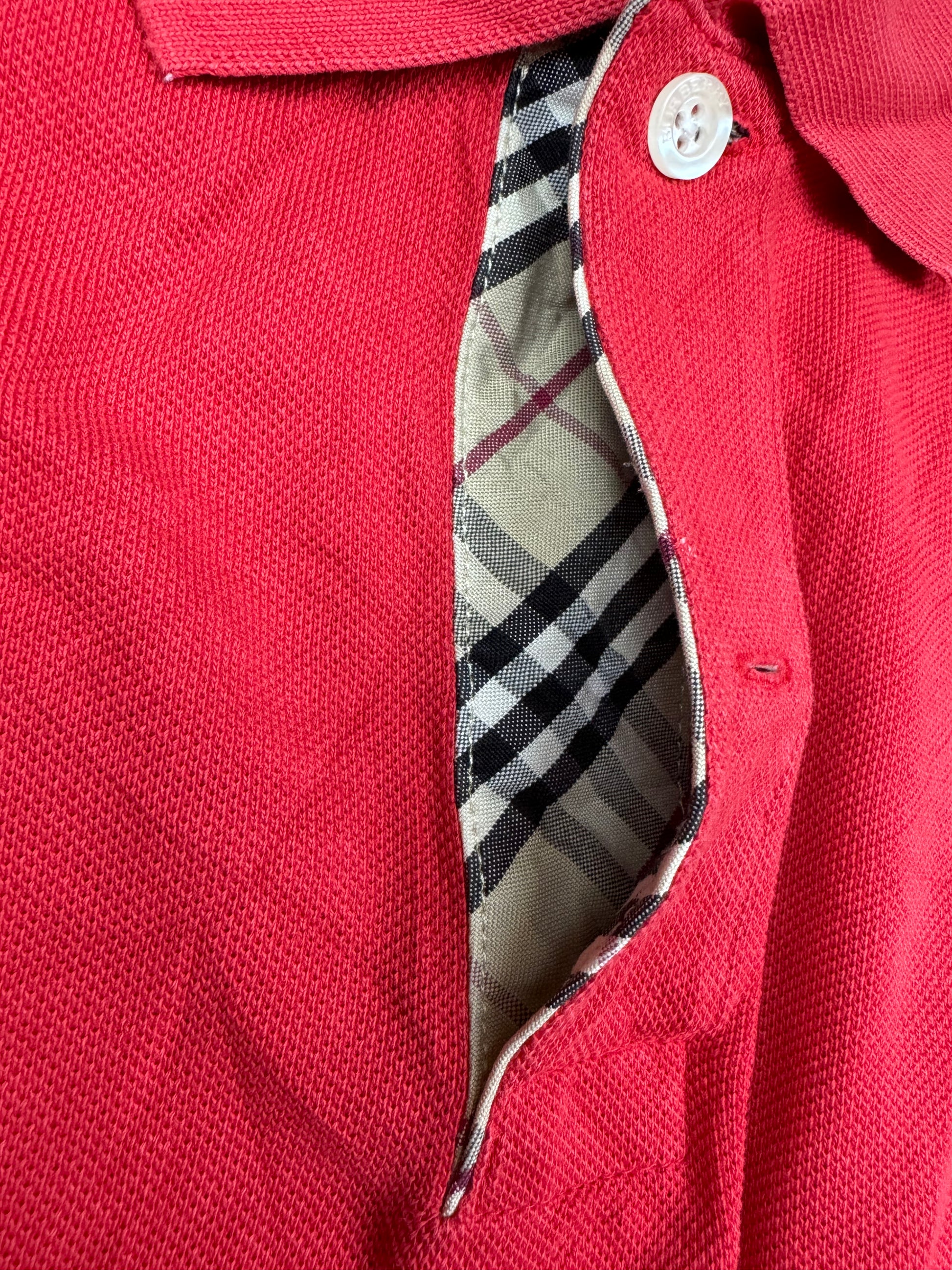 vintage Burberry polo {XS}
