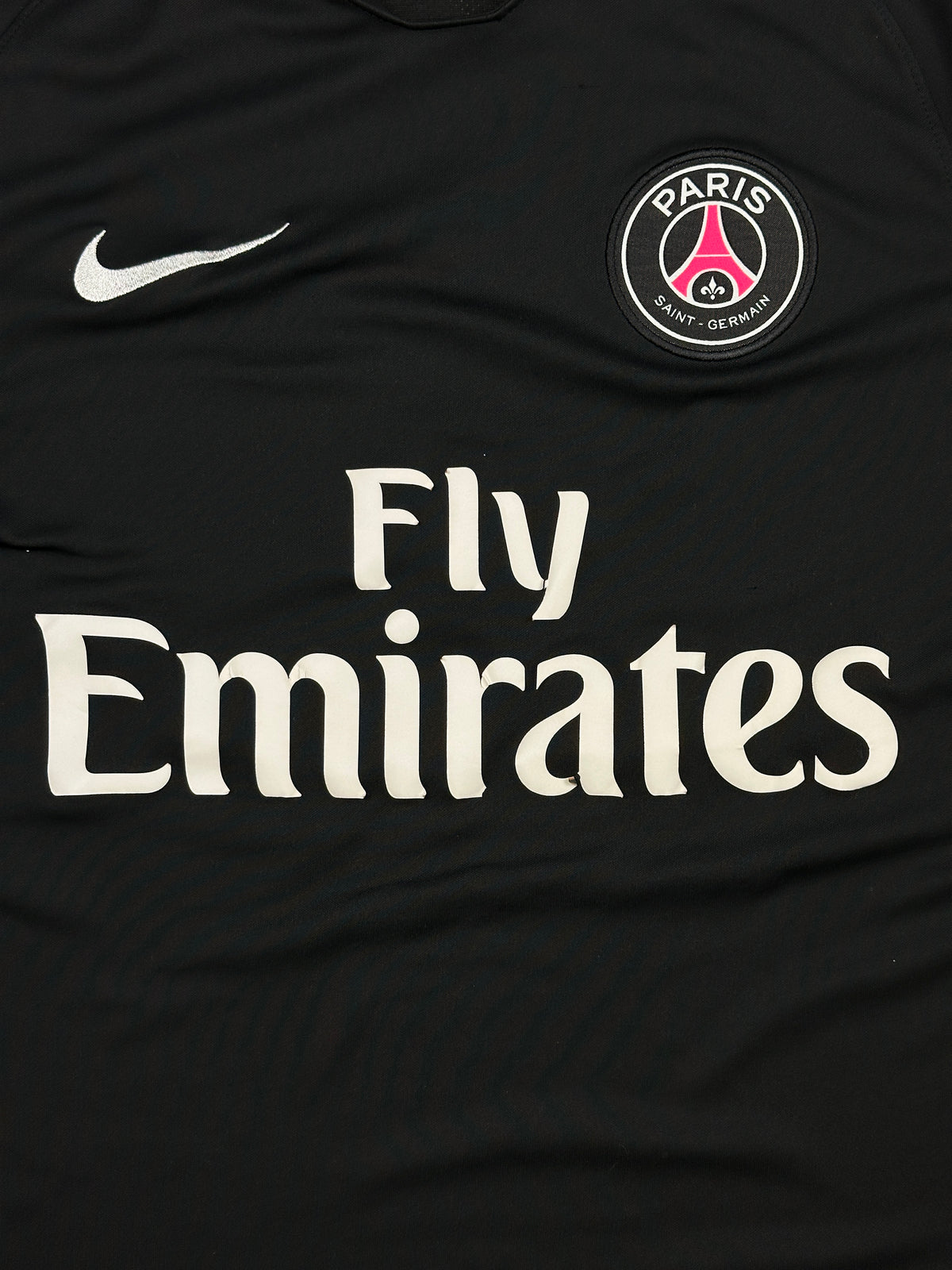 black Nike PSG Paris Saint Germain trainingjersey {S}