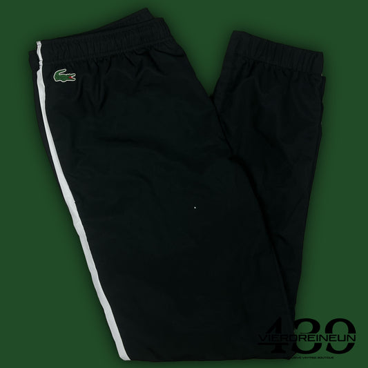 black Lacoste trackpants {S}