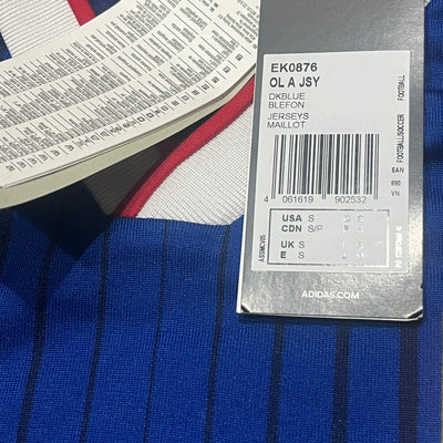 navyblue Adidas Olympique Lyon 2019-2020 home jersey DSWT {S}