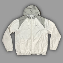 Load image into Gallery viewer, vintage white Nike TN/TUNED reversible windbreaker {M}
