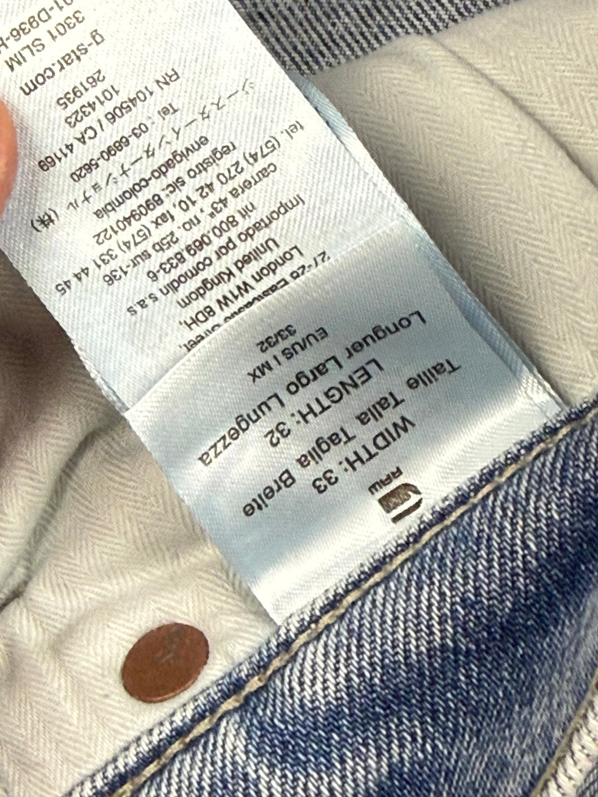vintage G-STAR jeans {M}