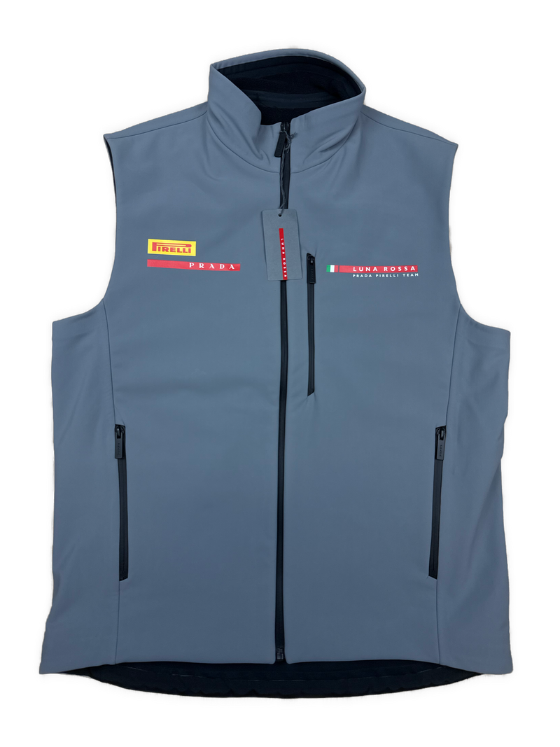 grey Prada Luna Rossa vest DSWT {L}