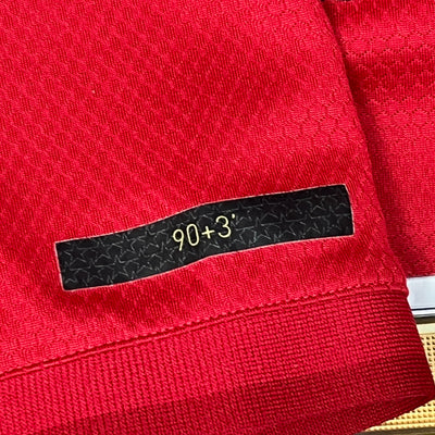 red Adidas Manchester United 2019-2020 home jersey {S}