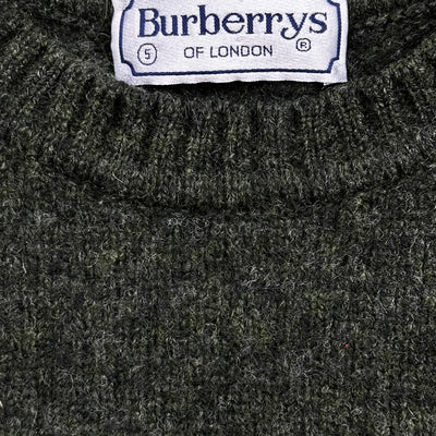 vintage Burberry knittedsweater {M}