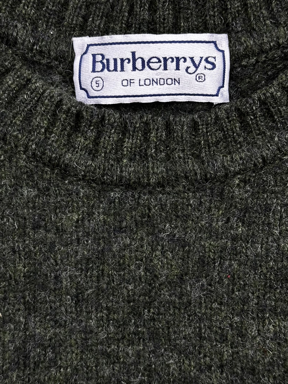 vintage Burberry knittedsweater {M}