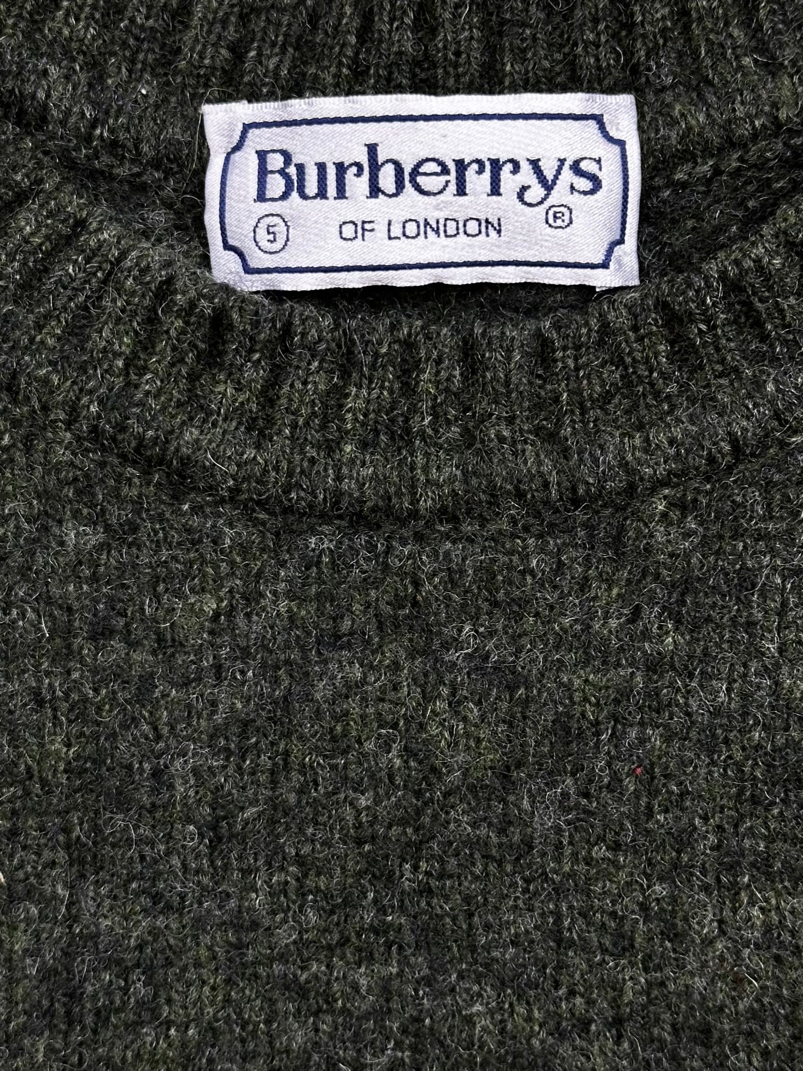 vintage Burberry knittedsweater {M}