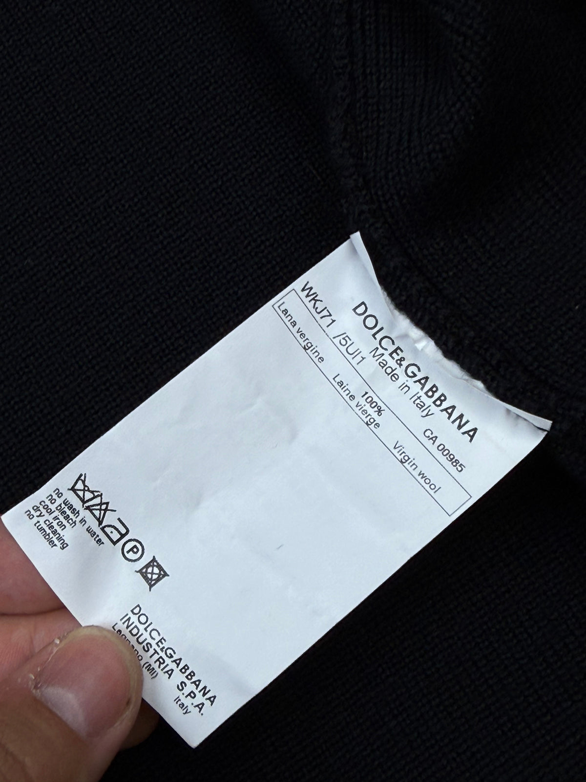 vintage Dolce & Gabbana sweatjacket