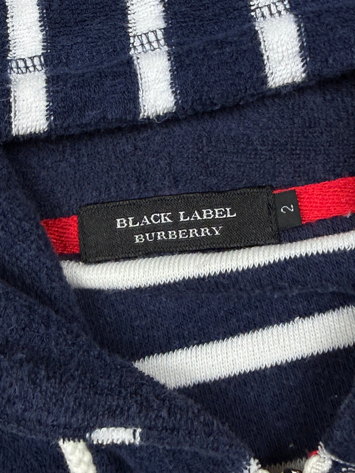 vintage Burberry Black Label sweatjacket {S}