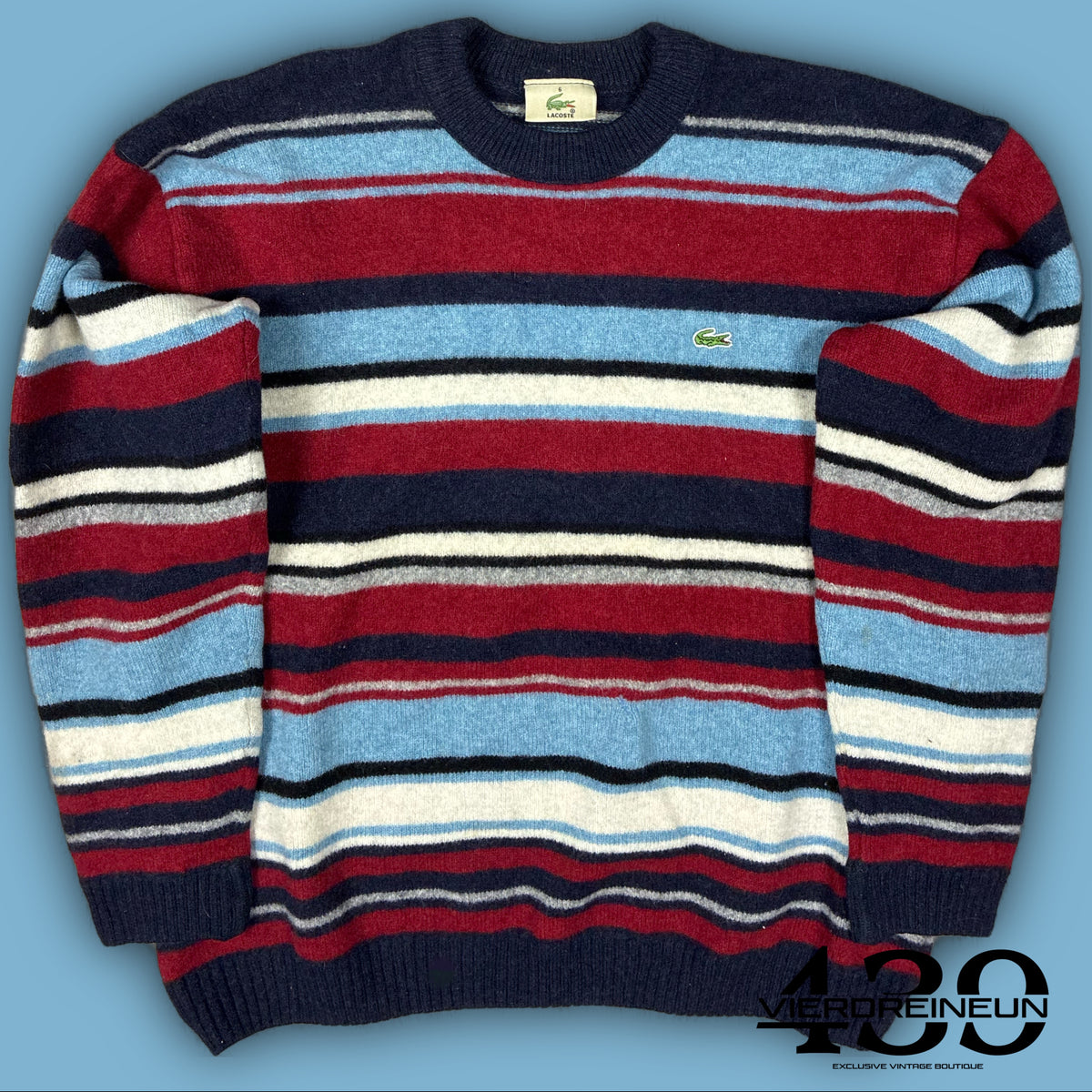 vintage Lacoste knittedsweater {XS}