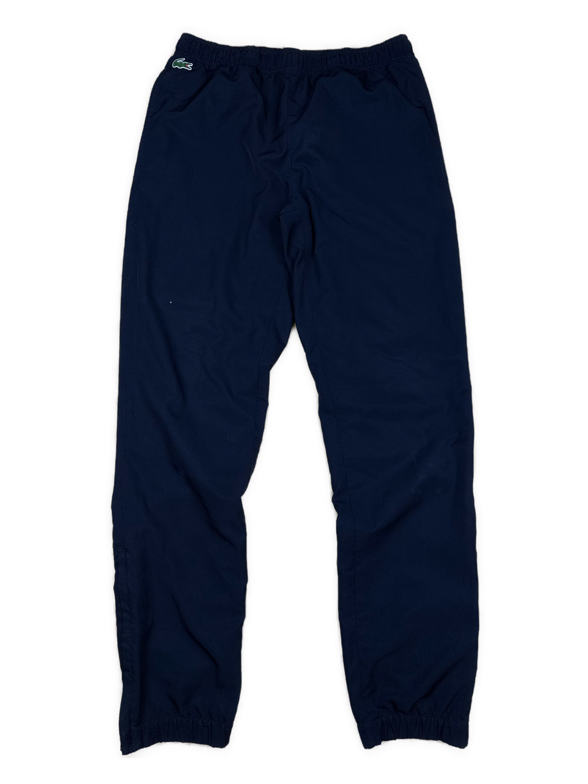 navyblue Lacoste trackpants {S}