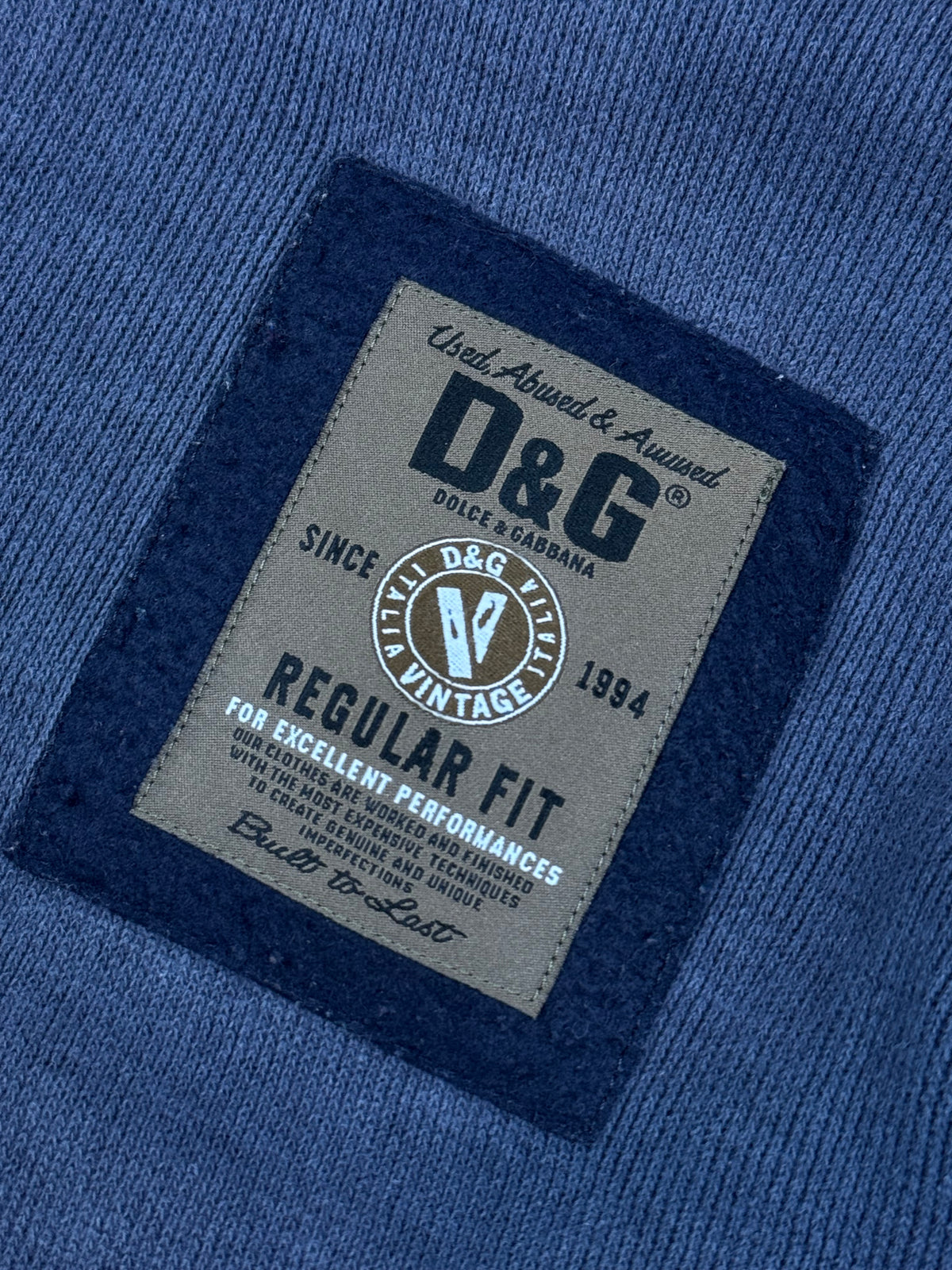 vintage Dolce & Gabbana sweatjacket