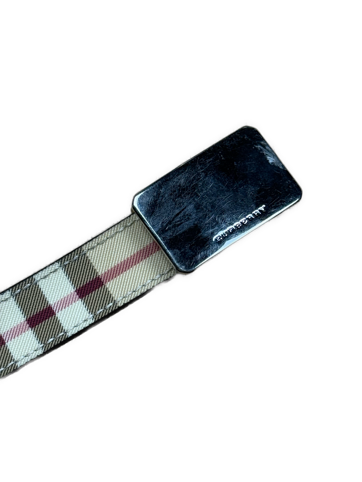 vintage Burberry belt