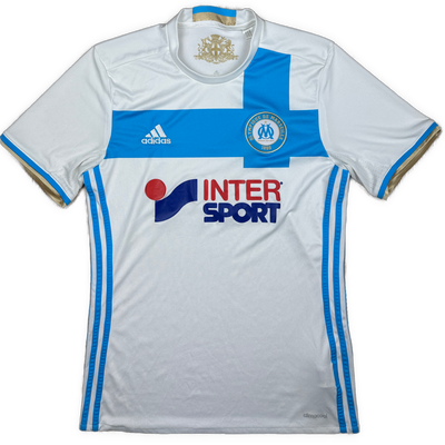 vintage Adidas Olympique Marseille home jersey {S}
