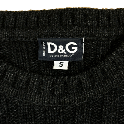 vintage Dolce & Gabbana knittedsweater {S}