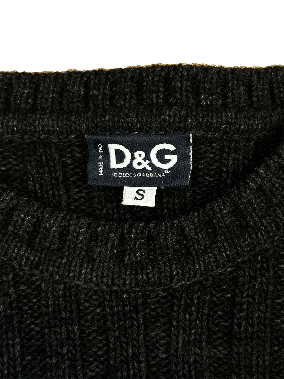 vintage Dolce & Gabbana knittedsweater {S}