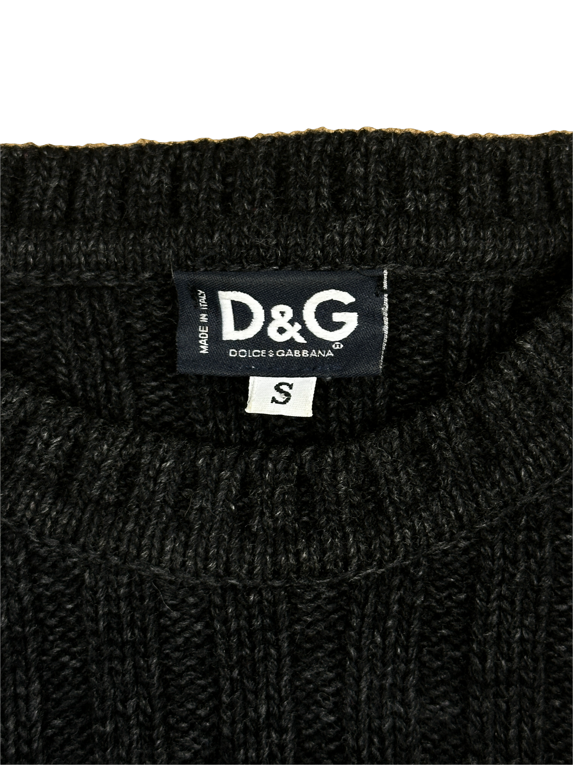 vintage Dolce & Gabbana knittedsweater {S}