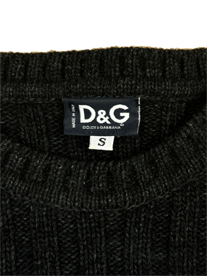 vintage Dolce & Gabbana knittedsweater {S}