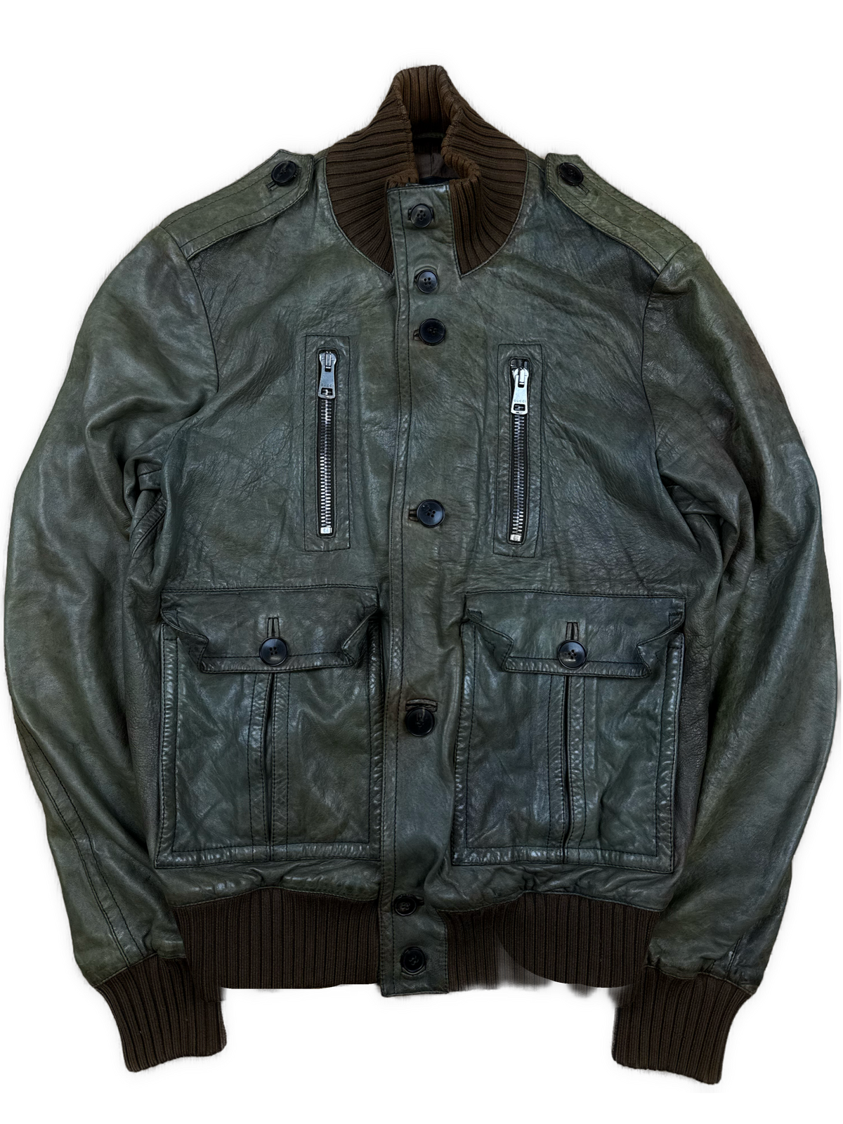 vintage Gucci leatherjacket
