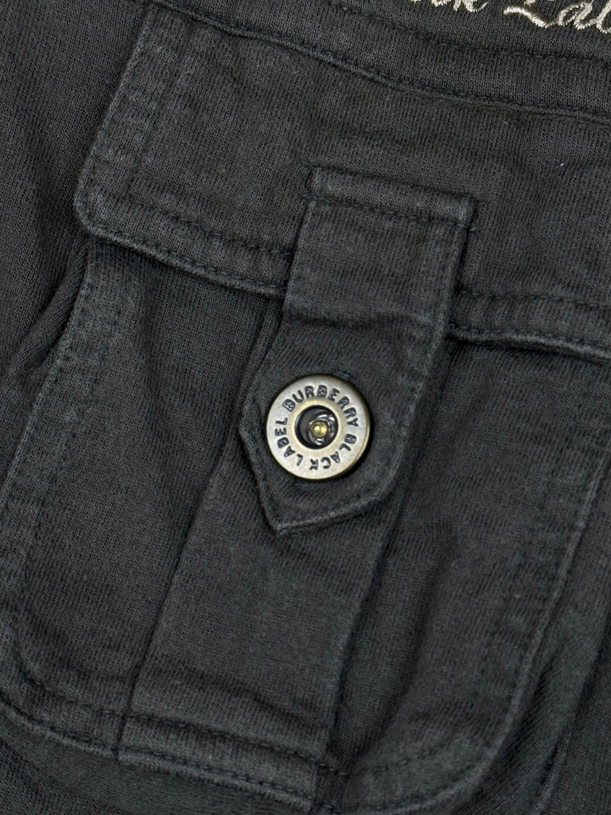 vintage Burberry Black Label sweatjacket {S}