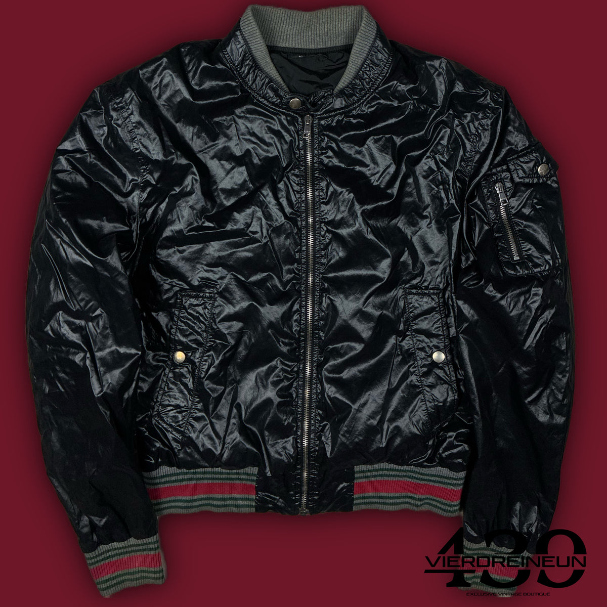 vintage Gucci bomber {S}