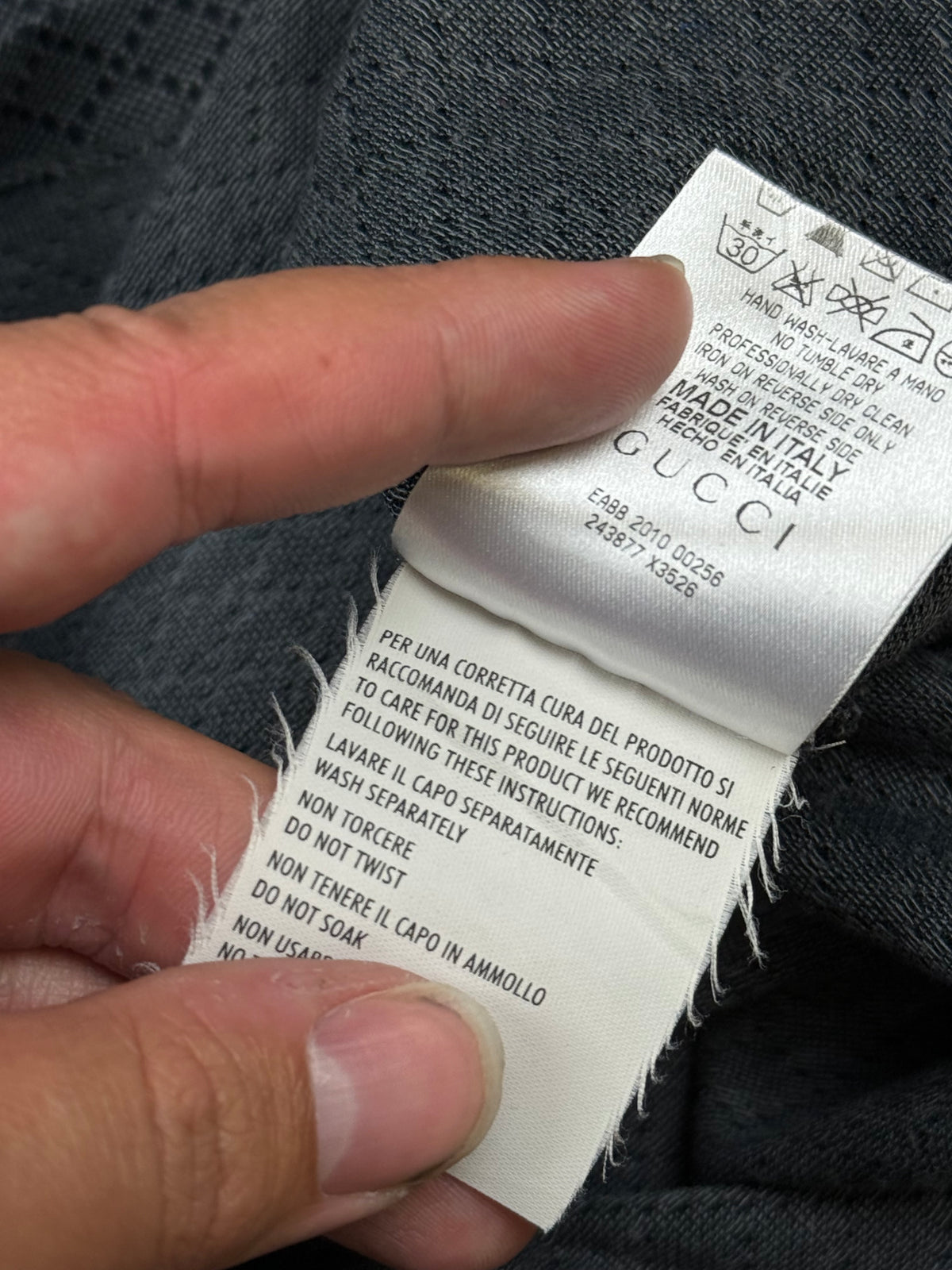 vintage Gucci polo