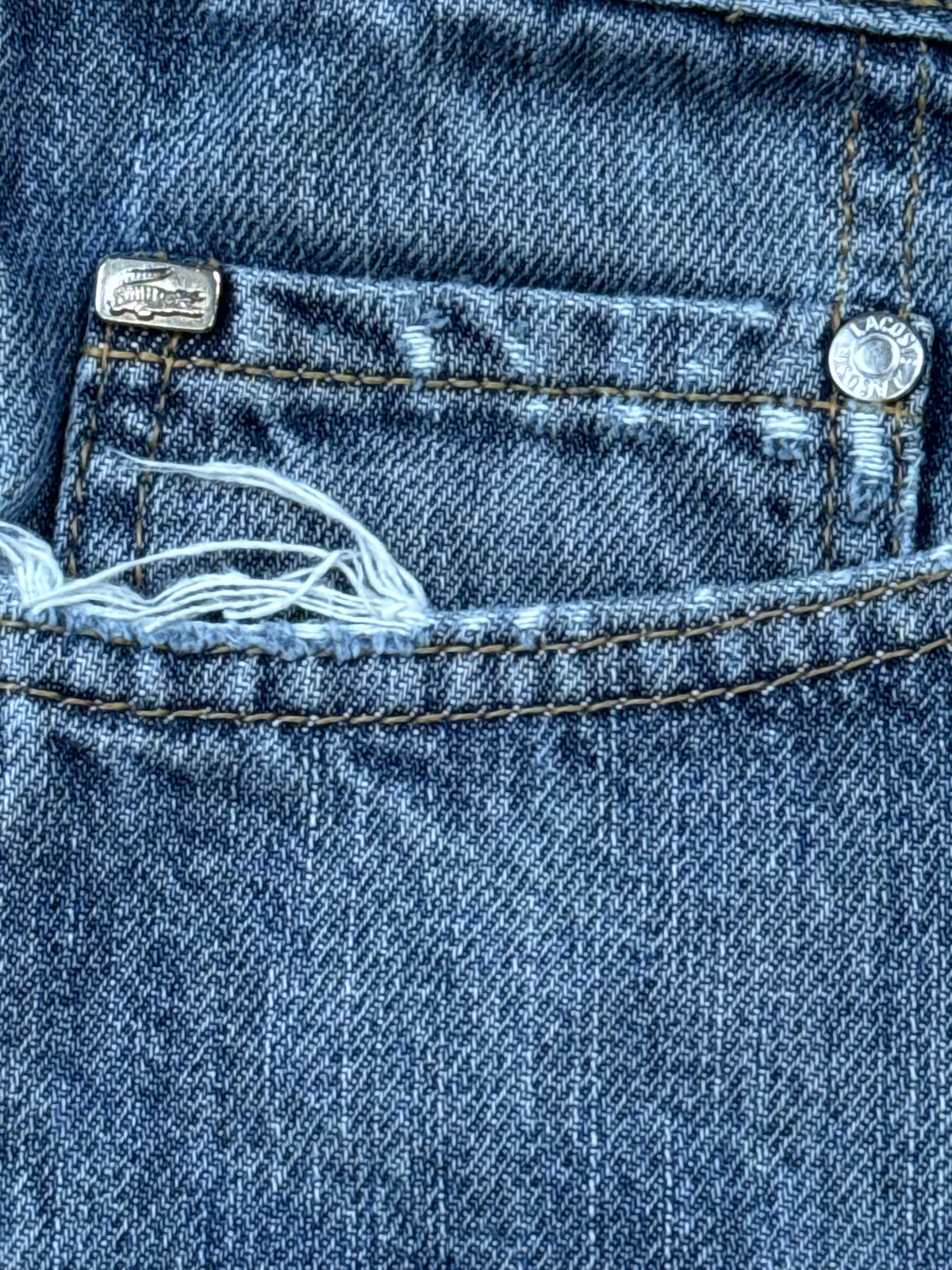 vintage Lacoste jeans