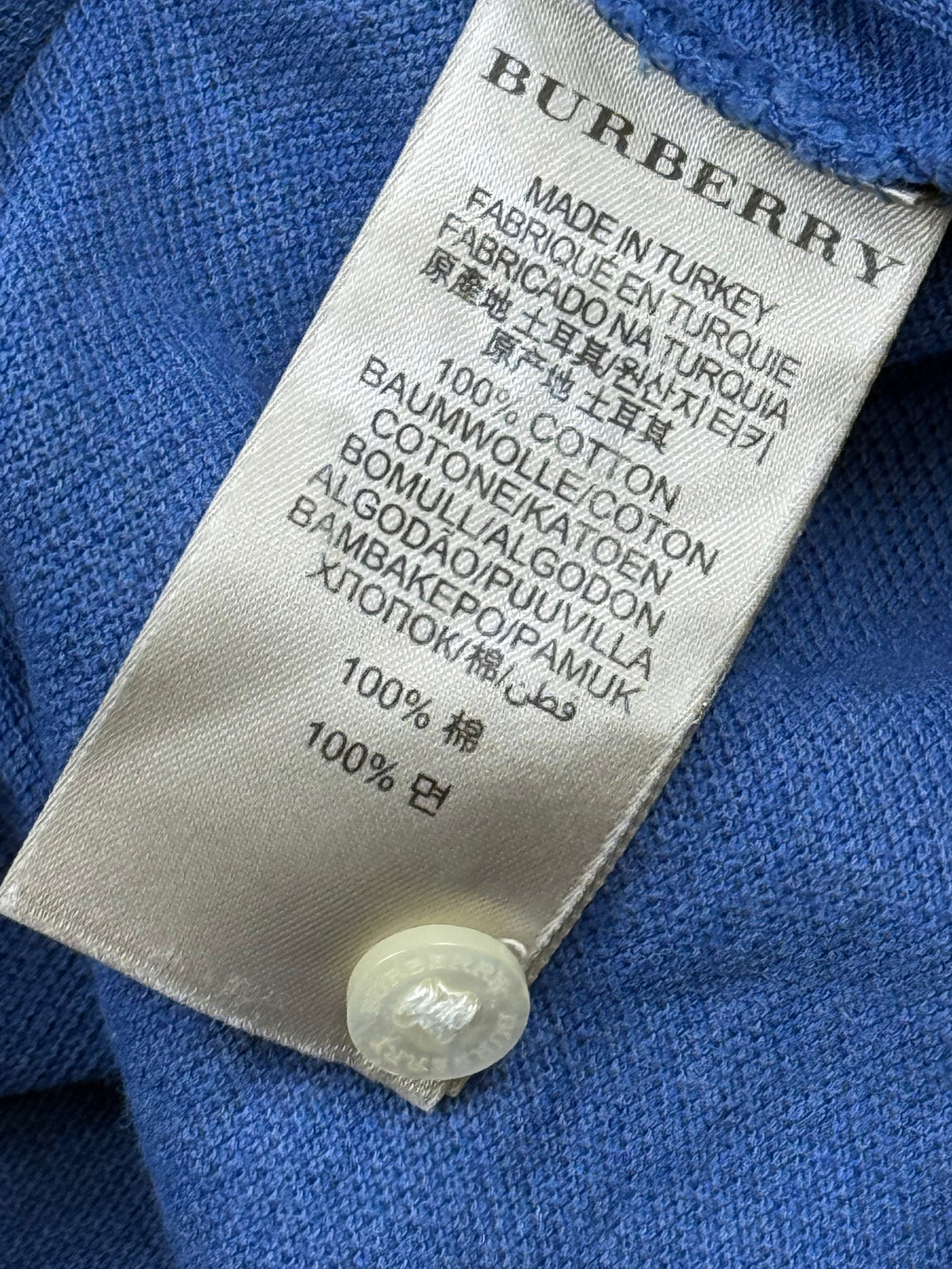 vintage Burberry polo