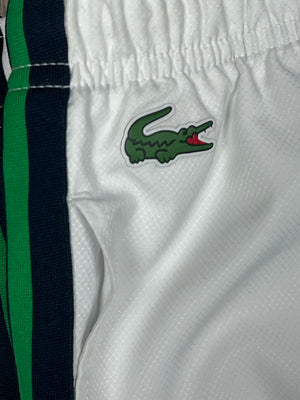 white Lacoste trackpants {XL}