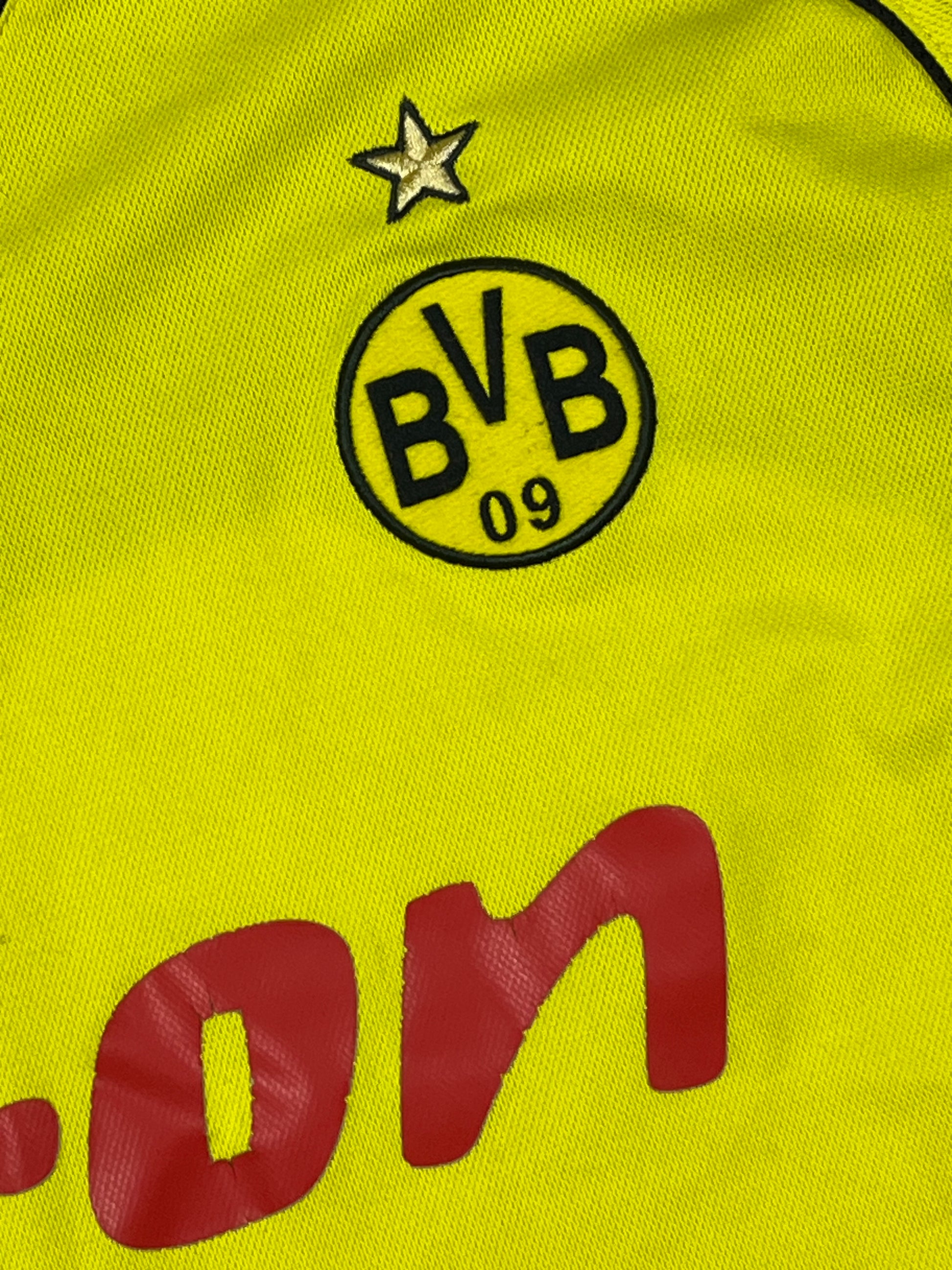 vintage Nike Dortmund EWERTHON12 2004-2005 home jersey {S}