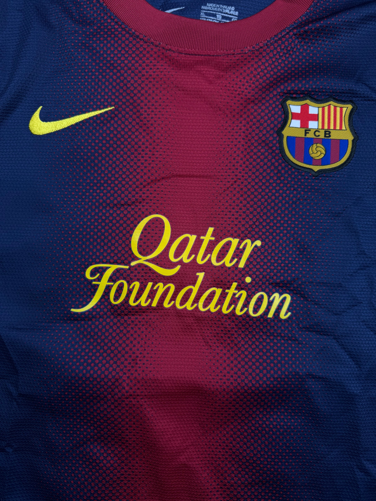 vintage Nike Fc Barcelona MESSI10 home jersey {S}
