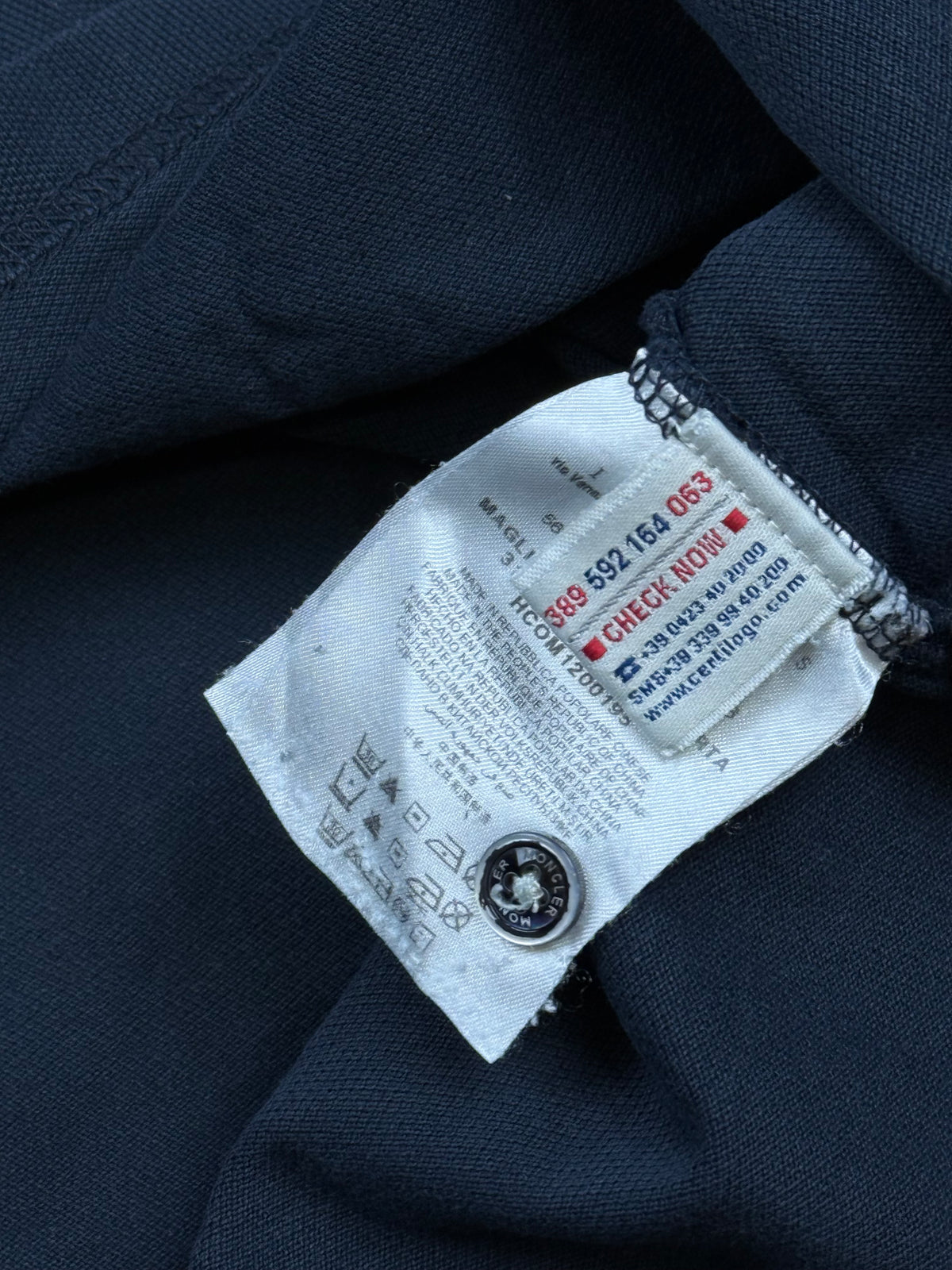 vintage Moncler polo {L}