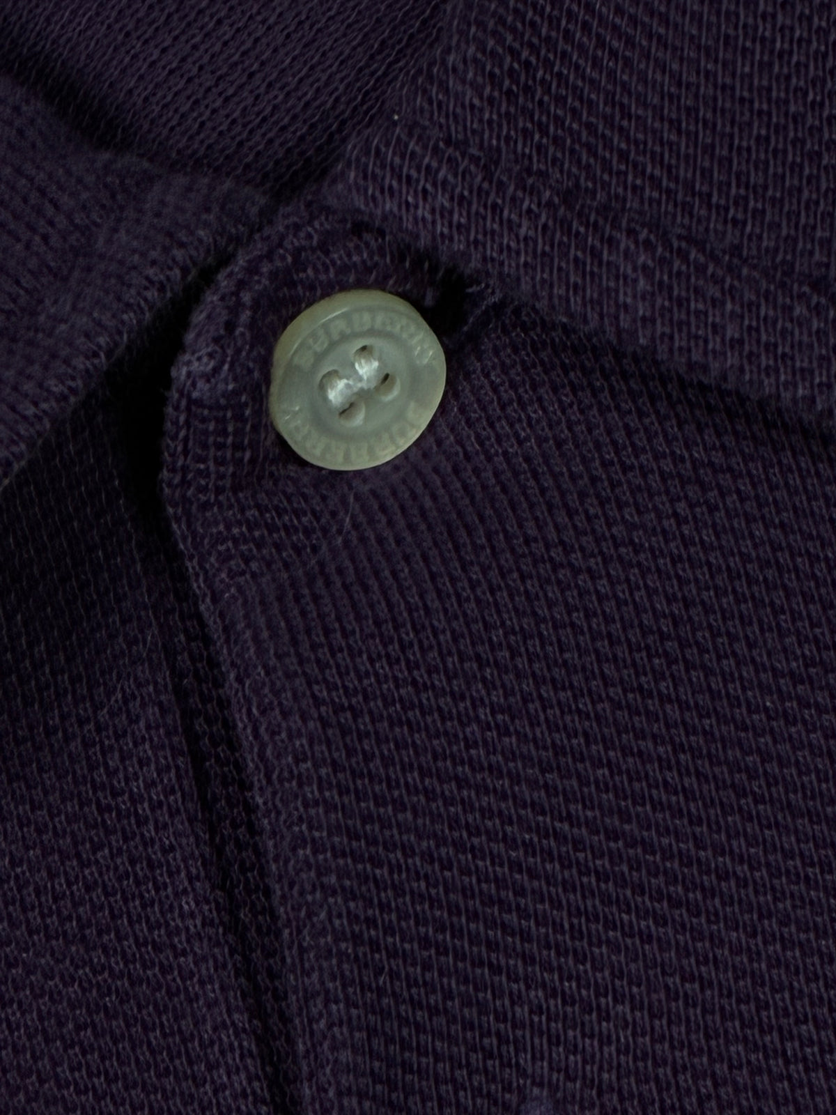 vintage Burberry polo long {M}