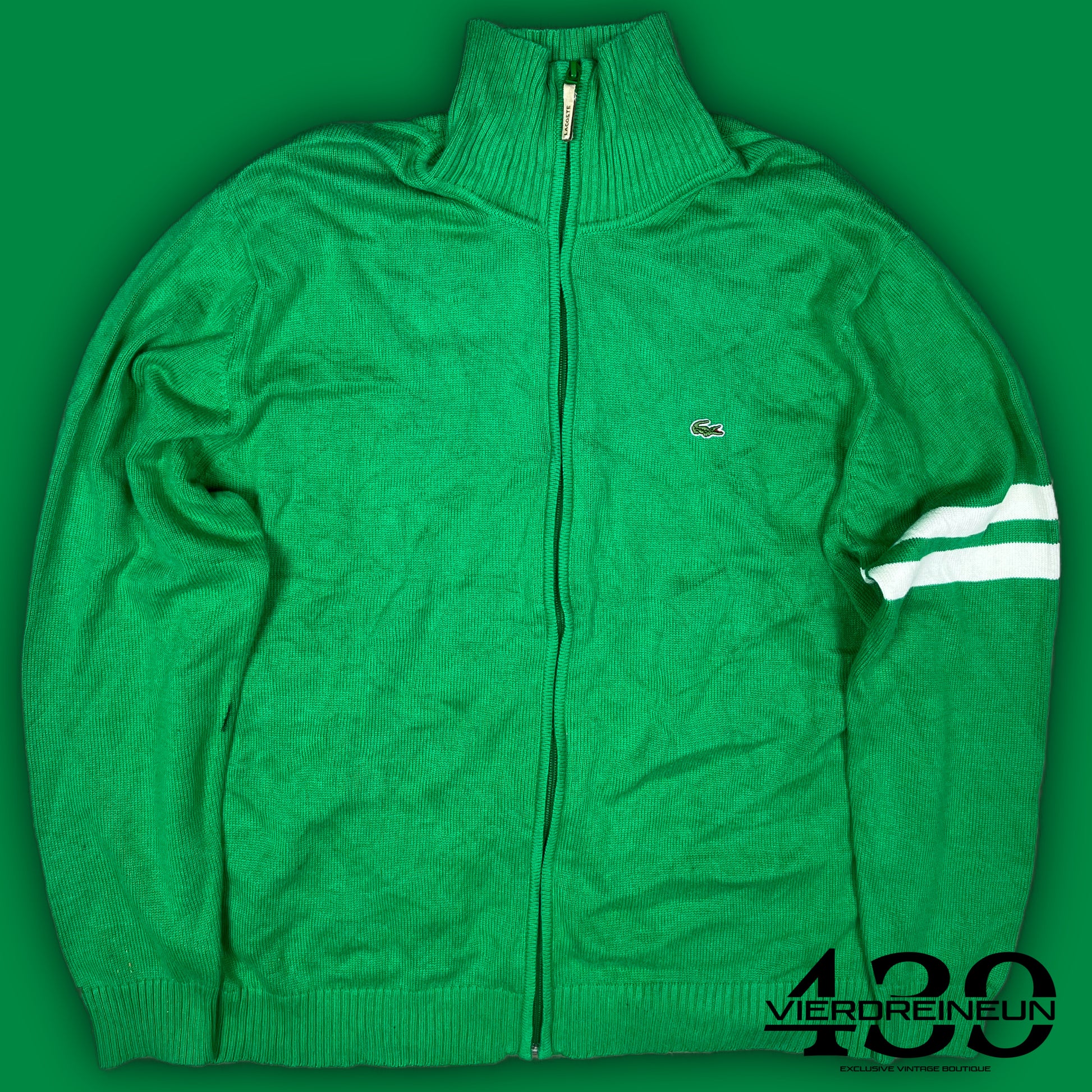 vintage Lacoste sweatjacket {XL}