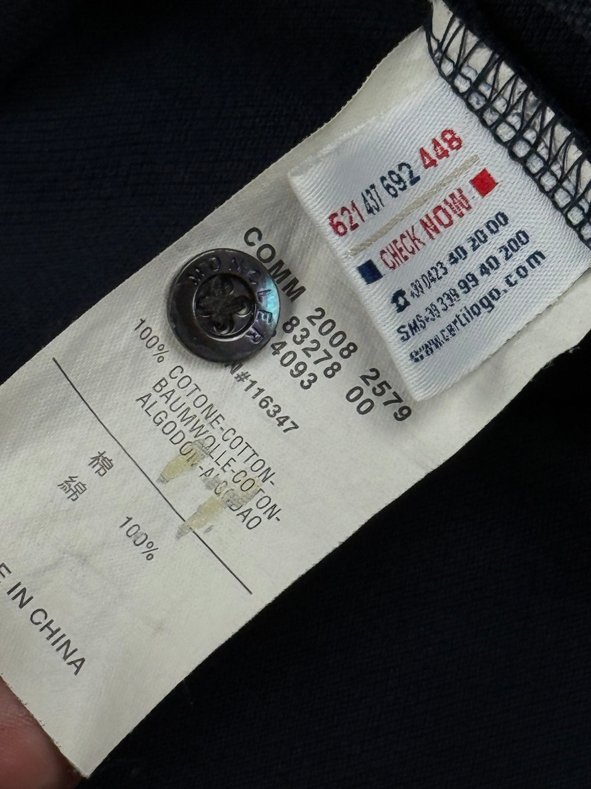 vintage Moncler polo {M}