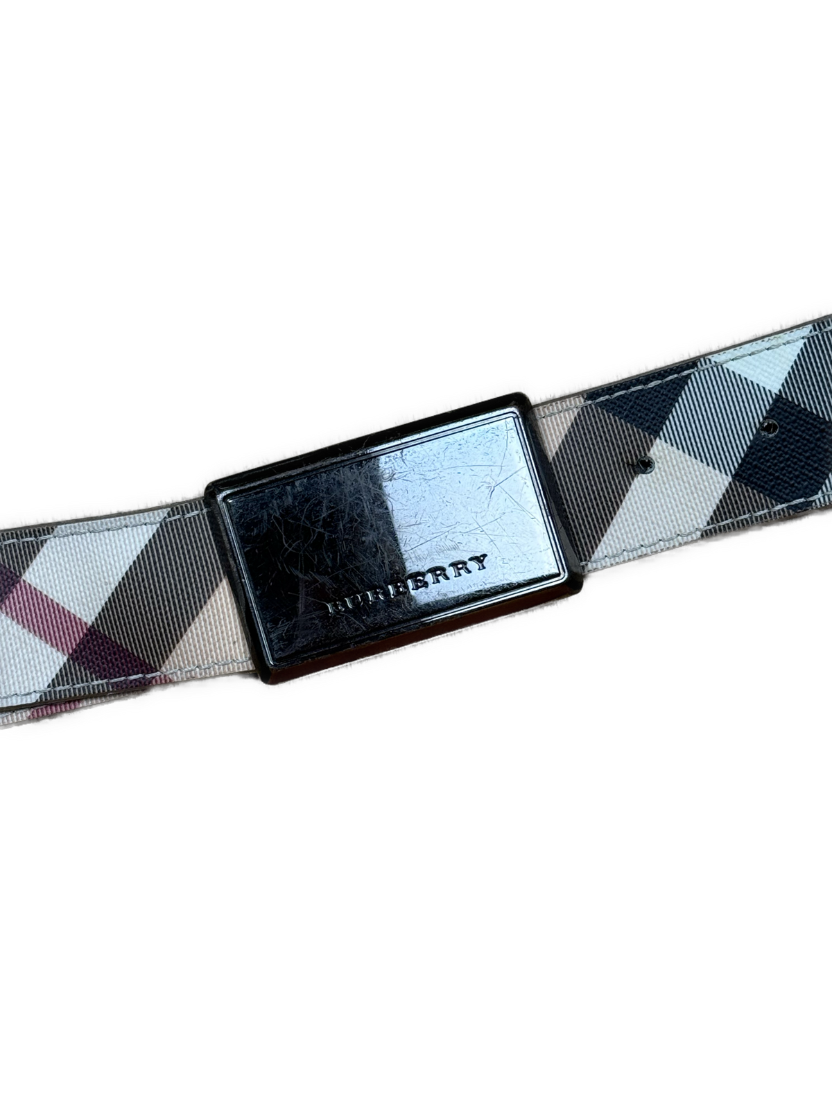 vintage Burberry belt